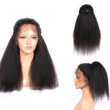 13x6 Kinky Straight Lace Frontal Wig - Beautiful YAS