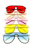Colored Aviator Sunglasses - Beautiful YAS