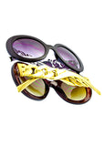 Round Chain Arms Sunglasses - Beautiful YAS